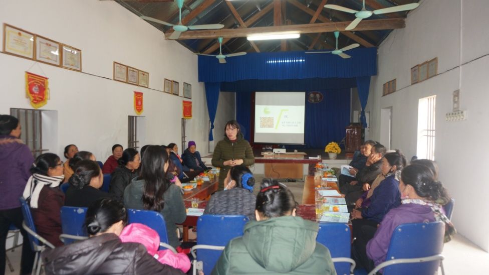 HND Ninh Bình: Tập huấn canh tác lúa cải tiến  theo phương pháp SRI cho 100 hội viên nông dân