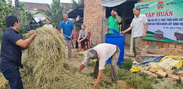 Hội Nông dân Lâm Đồng khởi động dự án tuyên truyền, vận động nông dân xử lý rác thải, giảm phát thải khí nhà kính