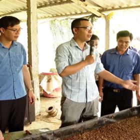 Nông dân Nho Quan xử lý rác thải bảo vệ môi trường